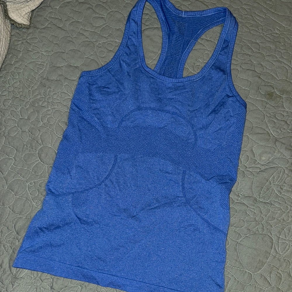 Lululemon Swiftly Tech Racerback royal blue